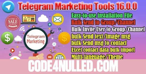 Telegram Marketing Tools v16