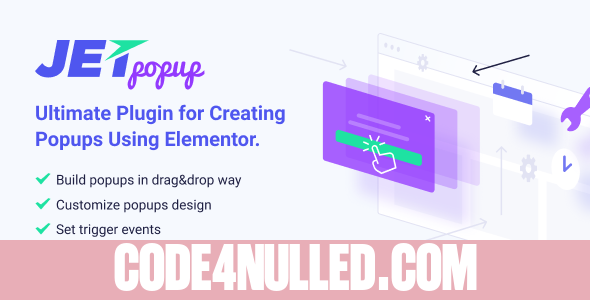 JetPopup v1.5.5 - Popup Addon for Elementor