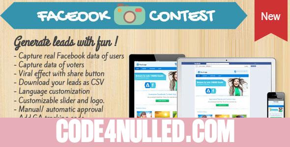 Photo Contest for Facebook, Mobile, Tabs and Websites