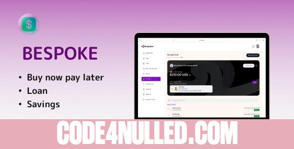 Bespoke v1.0.0 - Financial solution platform