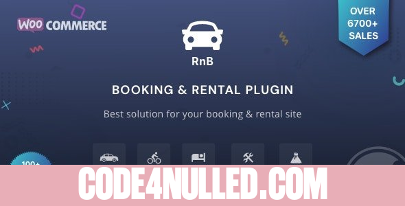 RnB v11.0.1 - WooCommerce Rental & Bookings System
