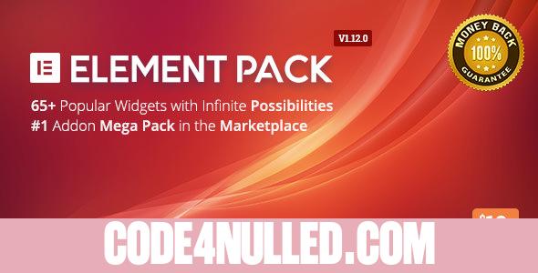 Element Pack v1.12.0 - Addon for Elementor Page Builder