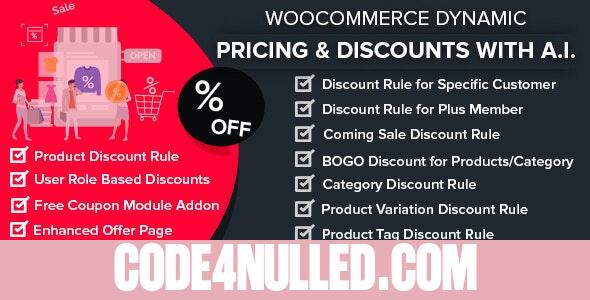 WooCommerce Dynamic Pricing & Discounts with AI v1.6.3