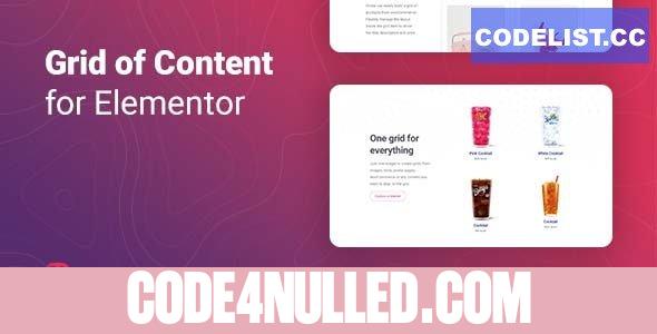 Grider v1.0.0 - Grid of Content and Products for Elementor