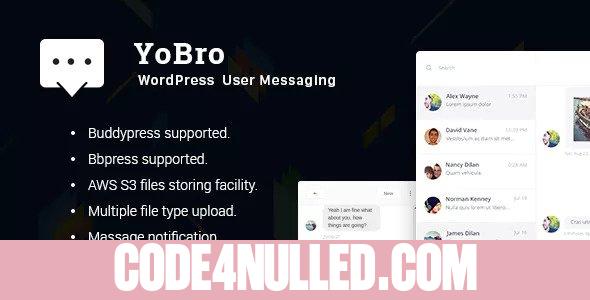 YoBro v2.0 - WordPress Private Messaging Plugin