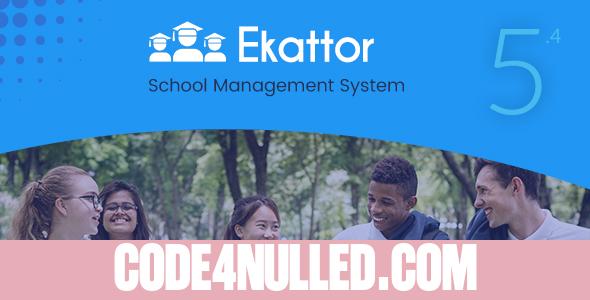 Ekattor School Management System Pro v5.4