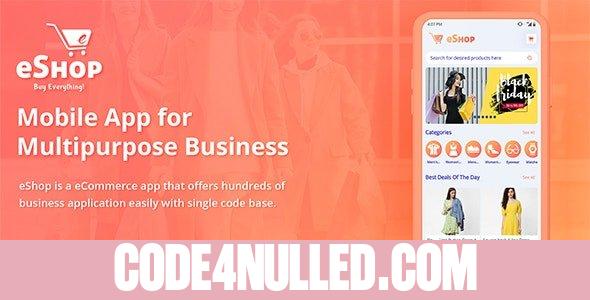 eShop v2.0.5 - Flutter E-commerce Full App