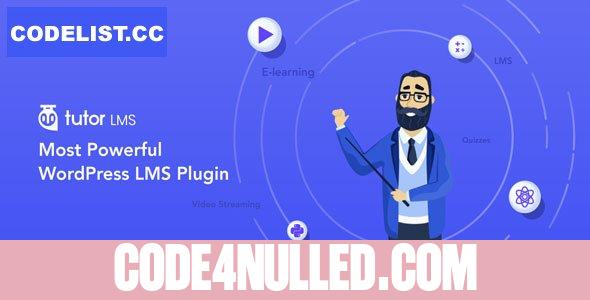 Tutor LMS Pro v1.7.4 - Most Powerful WordPress LMS Plugin
