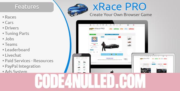 xRace PRO - Create Your Own Browser Game