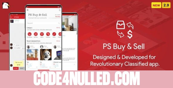 PS BuySell v2.9 - ( Olx, Mercari, Offerup, Carousell, Buy Sell ) Clone Classified App