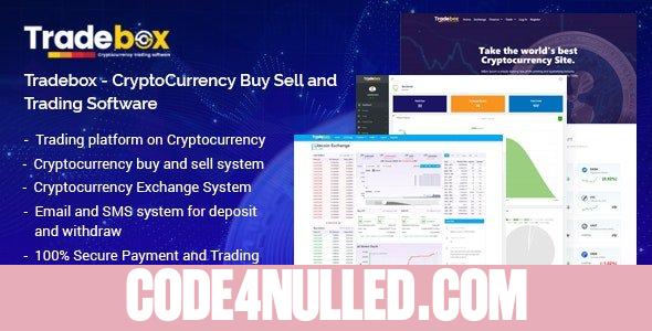 Tradebox v6.0 - CryptoCurrency Buy Sell and Trading Software - nulled