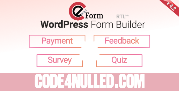 eForm v4.2.1 - WordPress Form Builder
