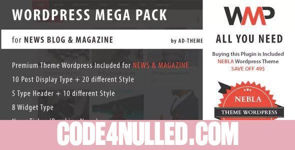WP Mega Pack for News, Blog and Magazine v1.0