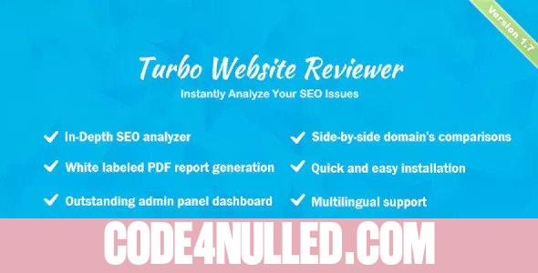 Turbo Website Reviewer v1.7 - In-depth SEO Analysis Tool