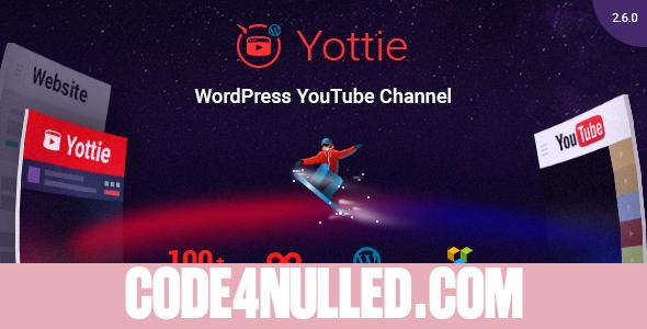 Yottie v2.6.0 - YouTube Channel WordPress Plugin