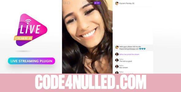 Live Streaming Plugin v1.0 - Belloo Dating Software