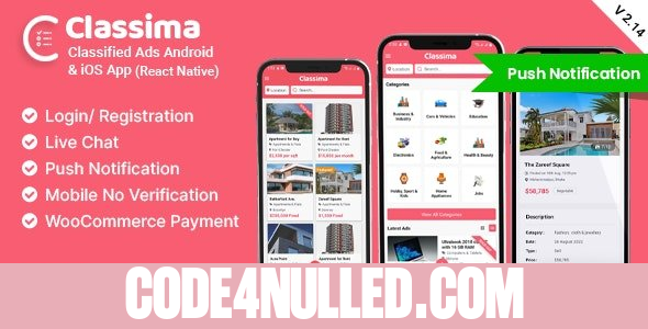 Classima v2.43.12 - Classified ads Android & iOS App