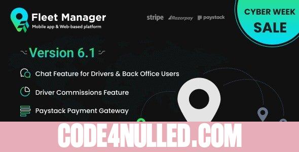 Fleet Manager v6.1 - Vehicle Management & Booking System - nulled