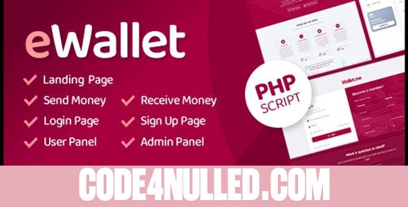 eWallet v3.0 - PHP Script
