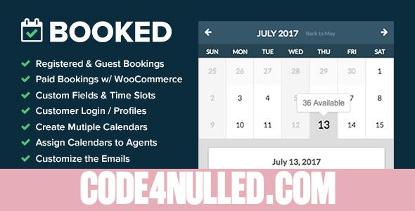 Booked v1.9.12 - Appointment Booking for WordPress