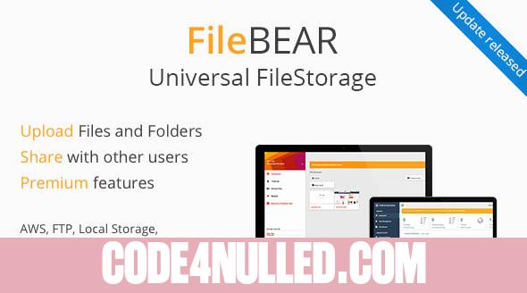 FileBear v1.5 - Premium File Sharing