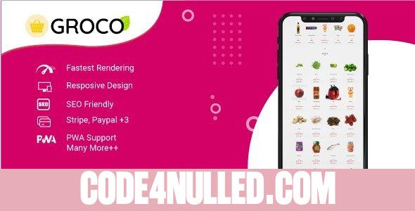Groco v1.0 - Vue Laravel Ecommerce System