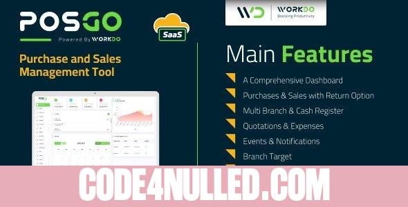 POSGo SaaS v3.2 - Purchase and Sales Management Tool - nulled