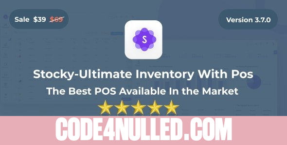 Stocky v3.7.0 - Ultimate Inventory Management System with Pos