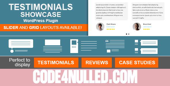 Testimonials Showcase v1.8.8 - WordPress Plugin