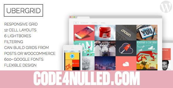 UberGrid v2.9.4.1 - responsive grid builder for WordPress