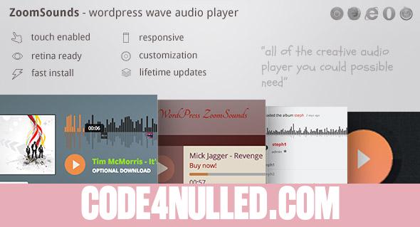 ZoomSounds v4.64 - WordPress Audio Player