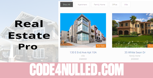 Real Estate Pro v1.4.2 - WordPress Plugin
