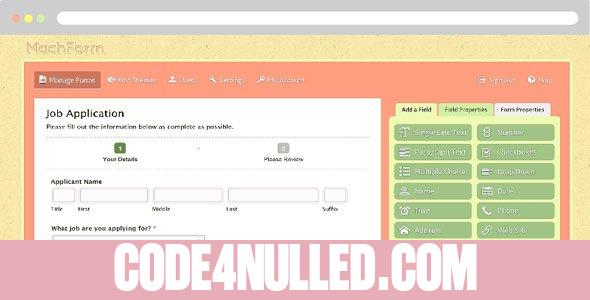 MachForm 18.1 - nulled