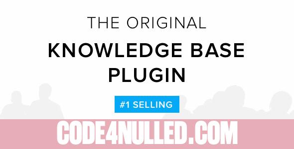 Knowledge Base v4.0.0 - Helpdesk | Wiki WordPress Plugin