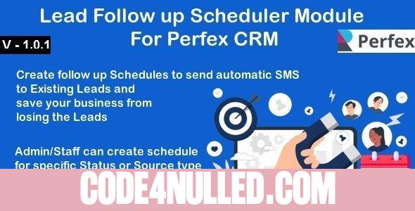 Lead Follow up Scheduler Module for Perfex CRM v1.0.1