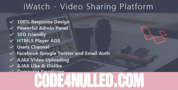 iWatch v1.4 - Video Sharing Platform