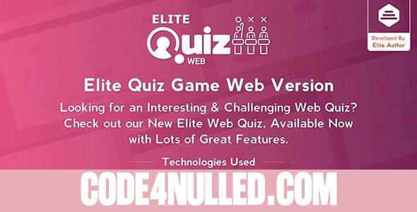 Elite Quiz v1.0.7 - Trivia Quiz | Quiz Game - Web Version