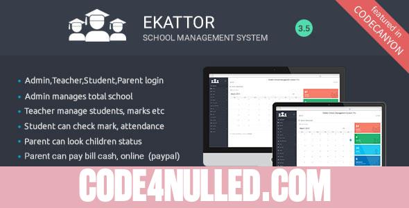 Ekattor School Management System Pro
