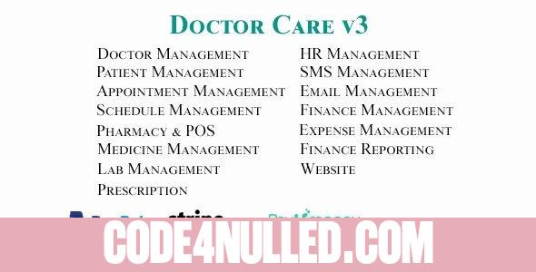Doctor Care v3 - Diagnostic Center / Doctors Chamber Management System (10 March 21)