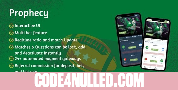 Prophecy v5.0.3 - An Online Betting Platform - nulled