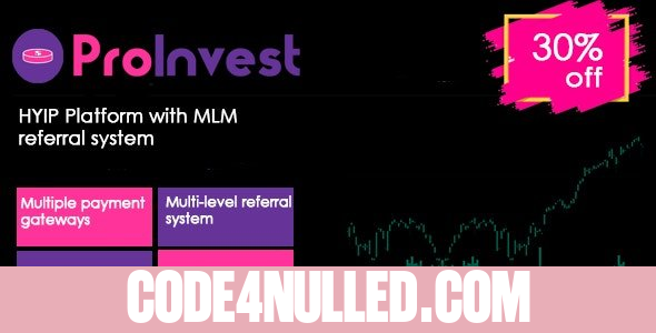 ProInvest v3.5 - CryptoCurrency and Online Investment Platform