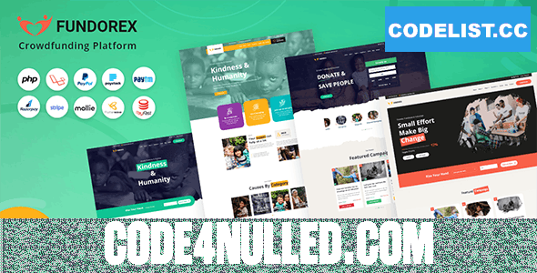Fundorex v1.1.0 - Crowdfunding Platform
