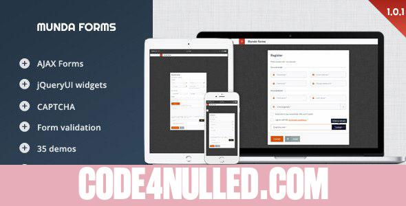Munda Forms – Clean, Modern, Responsive Web Forms