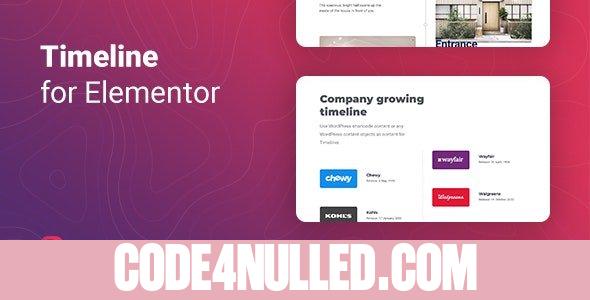 Timeliner v1.0.3 - Timeline for Elementor