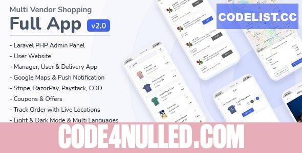 EMall v2.0 - Flutter Shopping Full App