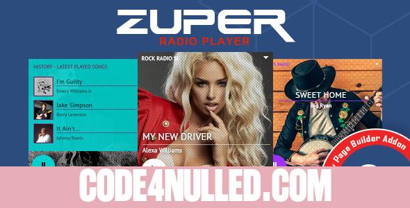 Zuper v2.1 - Shoutcast and Icecast Radio Player (Addon)