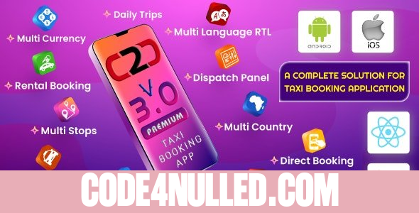Cab2door v3.0 - Online Taxi Booking App Full Solution