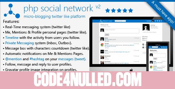 PHP Social Network Platform