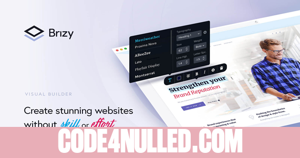Brizy Pro v2.4.3 - WordPress Builder Plugin