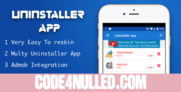Uninstaller Application for android